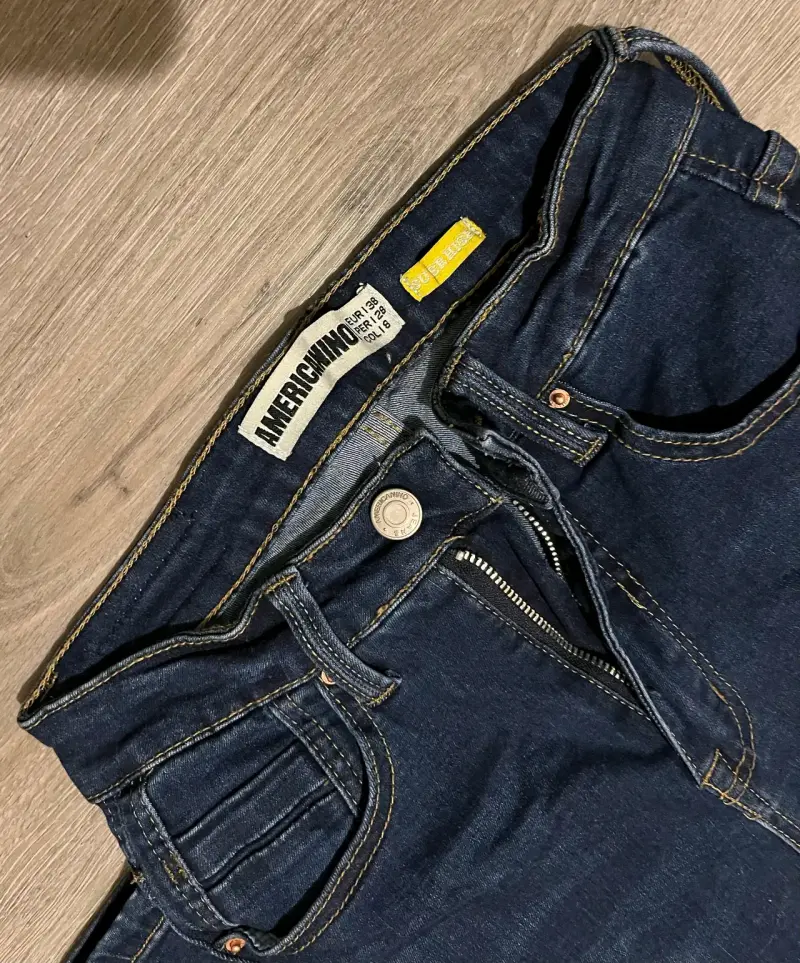 Jeans azul oscuro Americano - 1