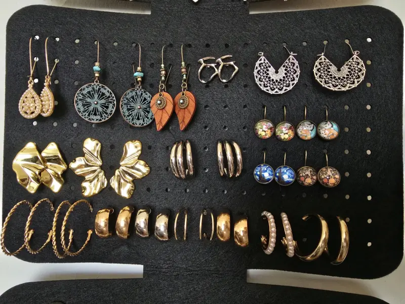 Set de aretes variados bohemios - 2