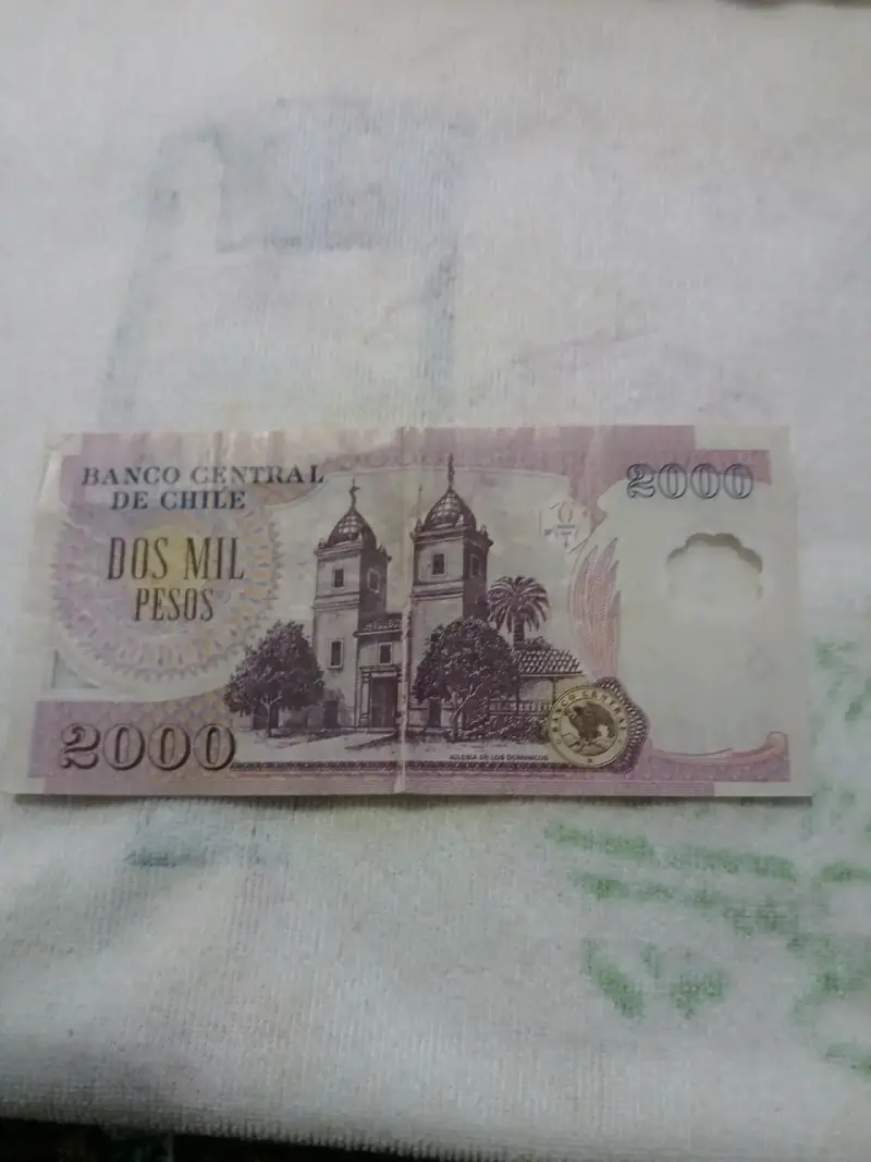 Billete chileno de 2000 pesos 2007 - 2
