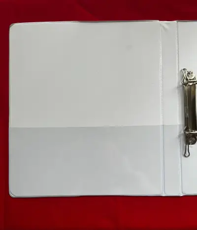 Archivador blanco, tamaño carta - miniatura 2