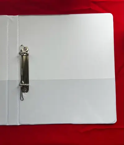 Archivador blanco, tamaño carta - miniatura 3