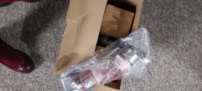 Lámpara de techo doble satinada - miniatura 2