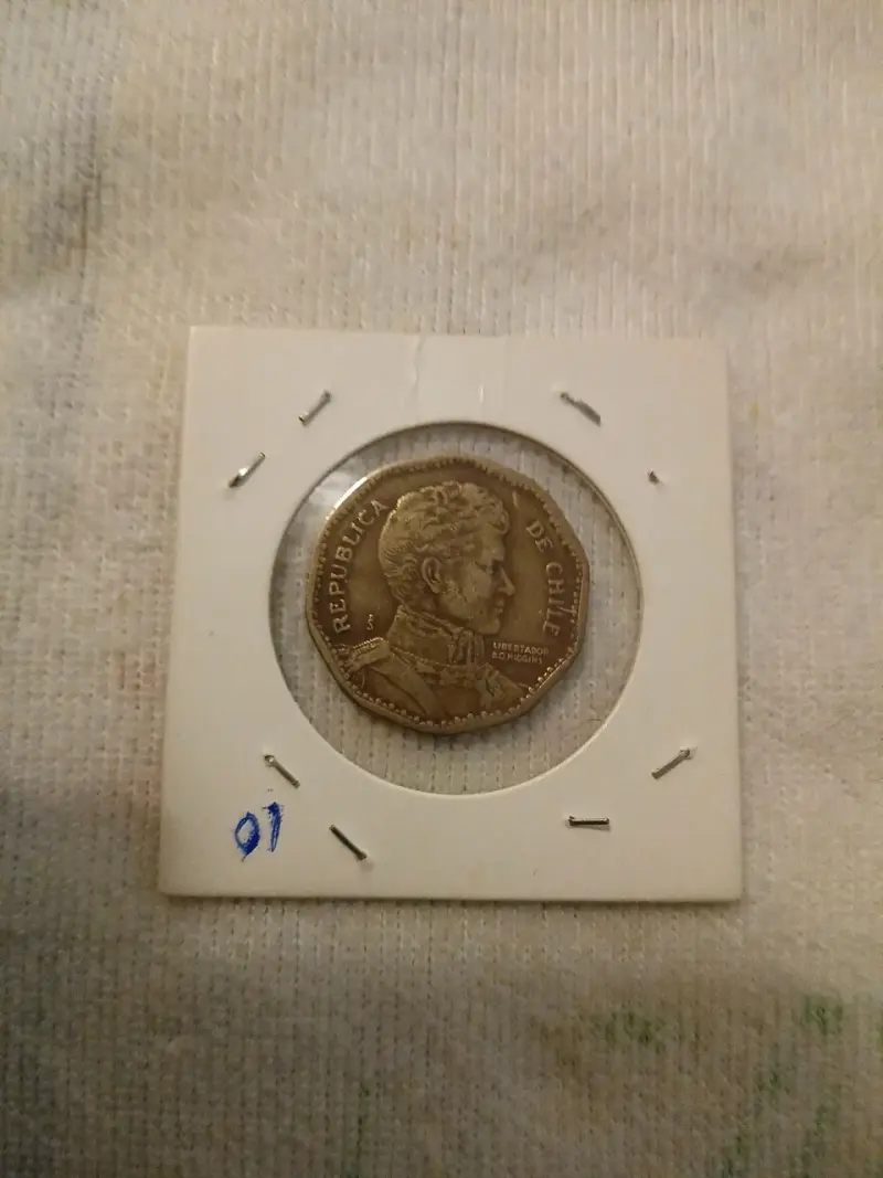 Moneda chilena 50 pesos 1985 - 2