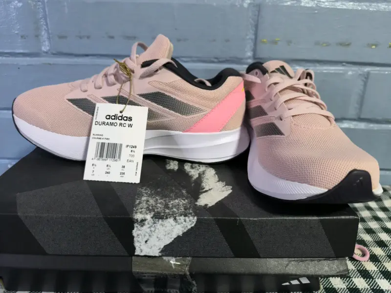 Zapatillas rosadas Adidas Duramo RC - 3