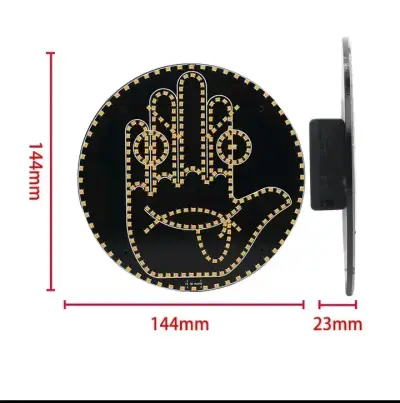Pantalla LED con caritas animadas - miniatura 3