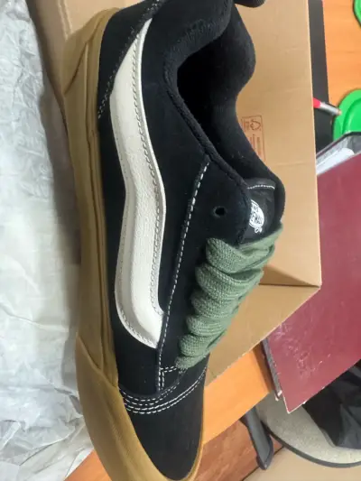 Zapatillas Vans negro y verde - miniatura 4