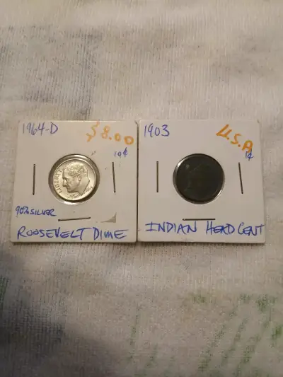 Monedas antiguas coleccionables USA - miniatura 1