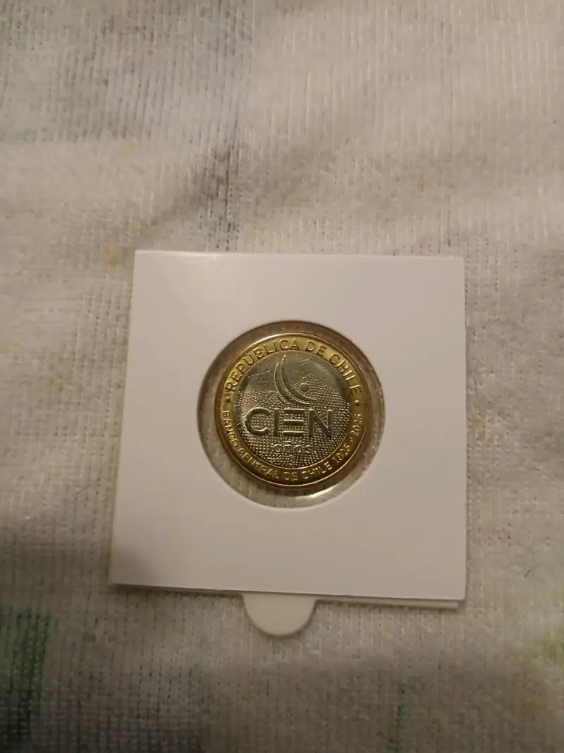 Moneda conmemorativa chilena UNC - 1