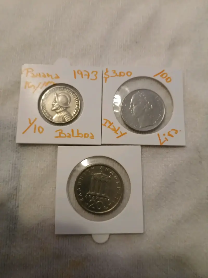 Monedas coleccionables extranjeras - 1