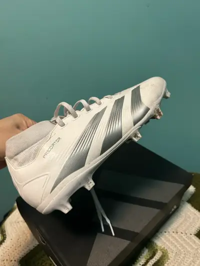 Zapatos de fútbol blancos Predator 9us 42.5 - miniatura 3