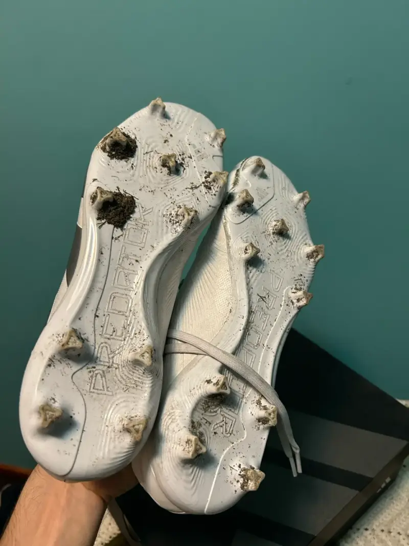 Zapatos de fútbol blancos Predator 9us 42.5 - 4