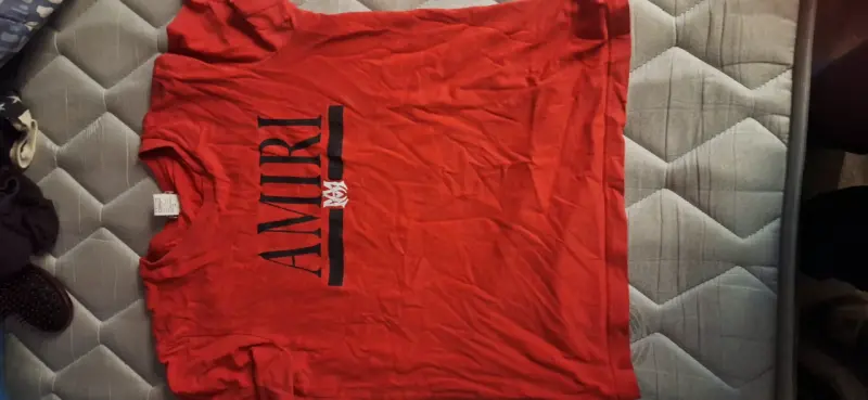 Polera roja Amiri