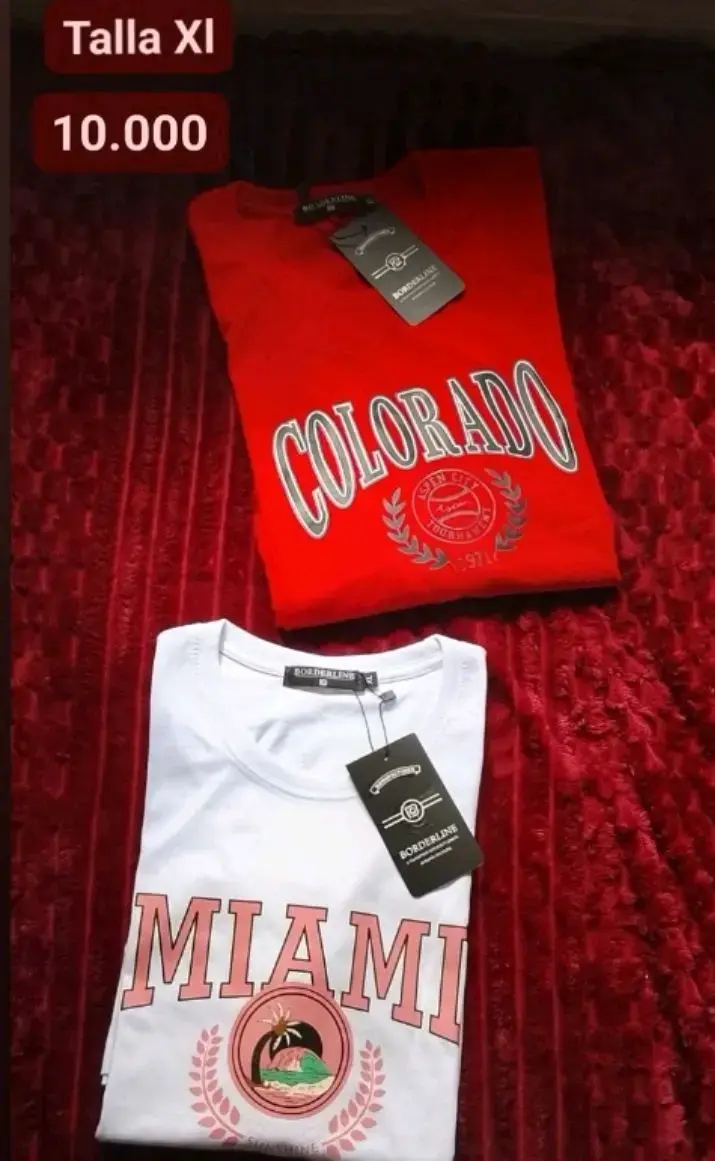 Poleras estampadas talla M - 4