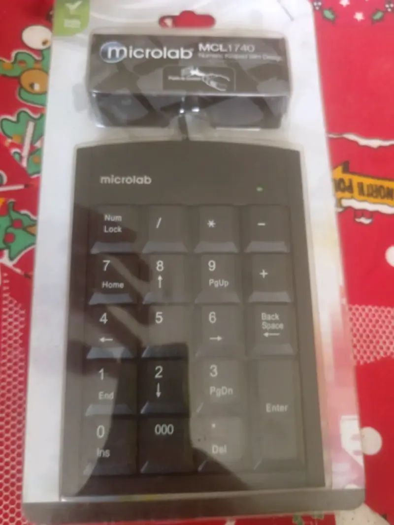 Teclado numérico Microlab MCL1740