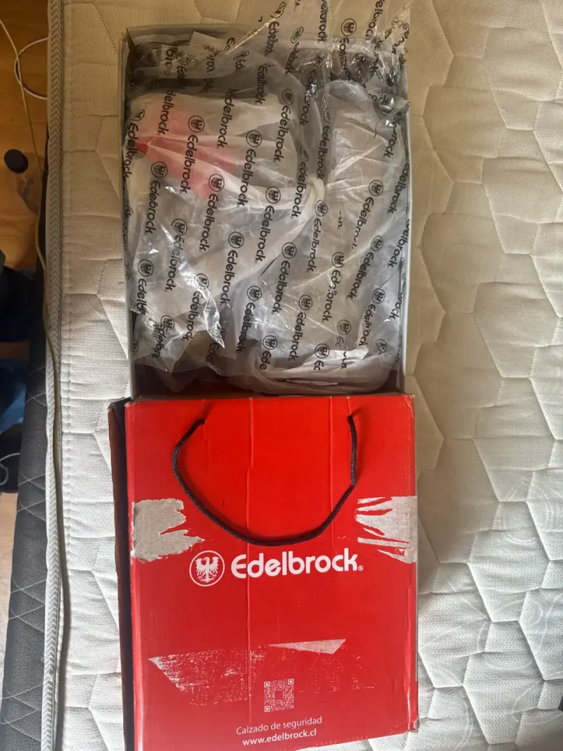 Zapatos de seguridad Edelbrock nuevos - 1