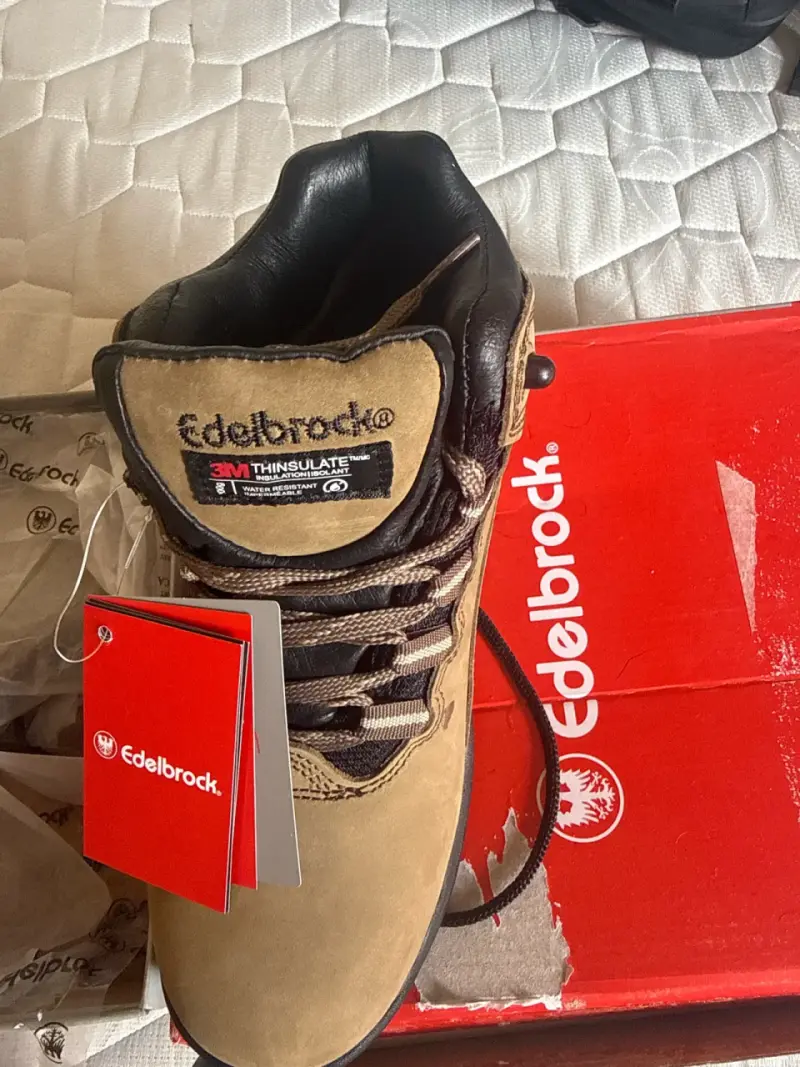 Zapatos de seguridad Edelbrock nuevos - 3