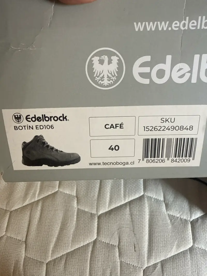 Zapatos de seguridad Edelbrock nuevos - 4