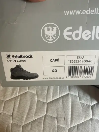 Zapatos de seguridad Edelbrock nuevos - miniatura 4