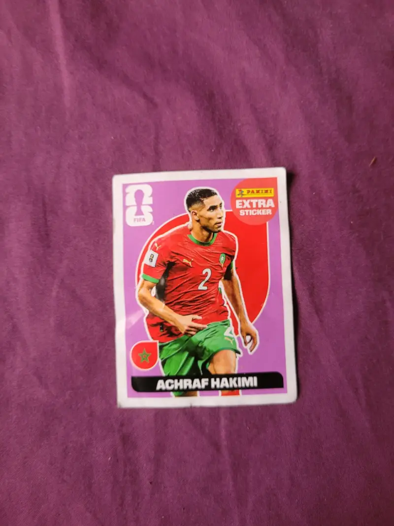 Lámina Panini Achraf Hakimi extra - 1