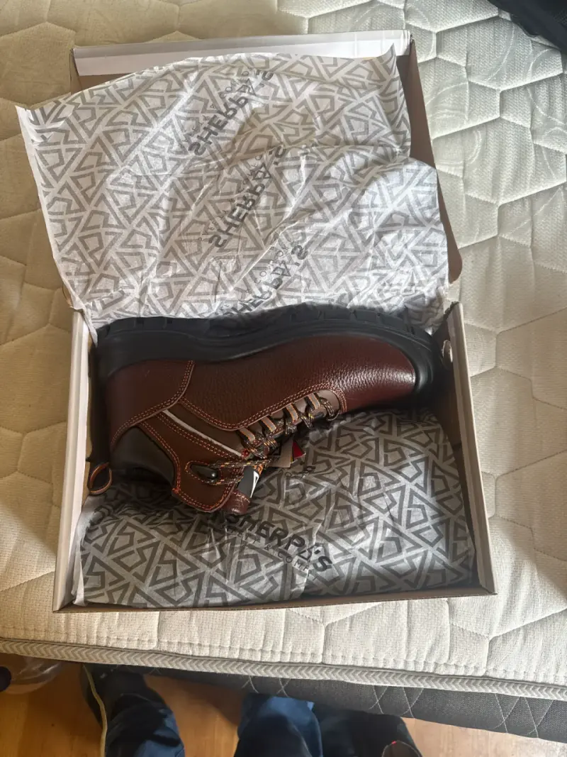 Botas de cuero marrón - 1