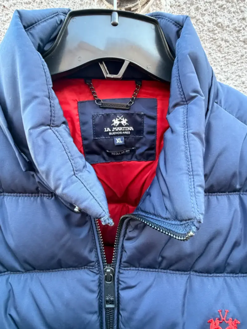 La Martina Chaqueta azul marino acolchada - 3