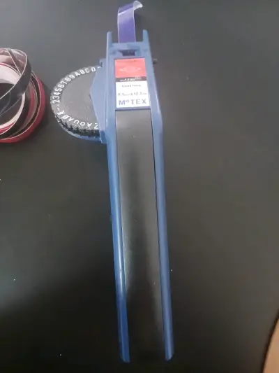 Rotuladora manual M-TEX azul - miniatura 1