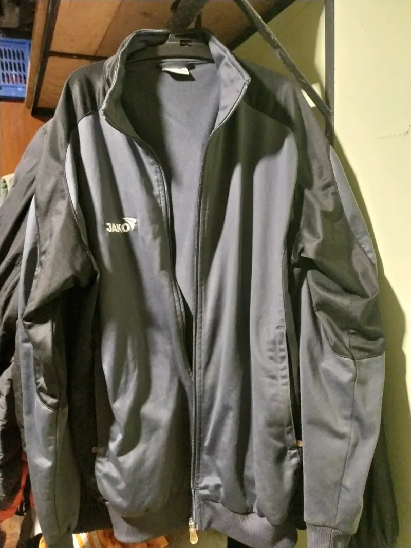 Chaqueta deportiva Jako gris/negro - 1