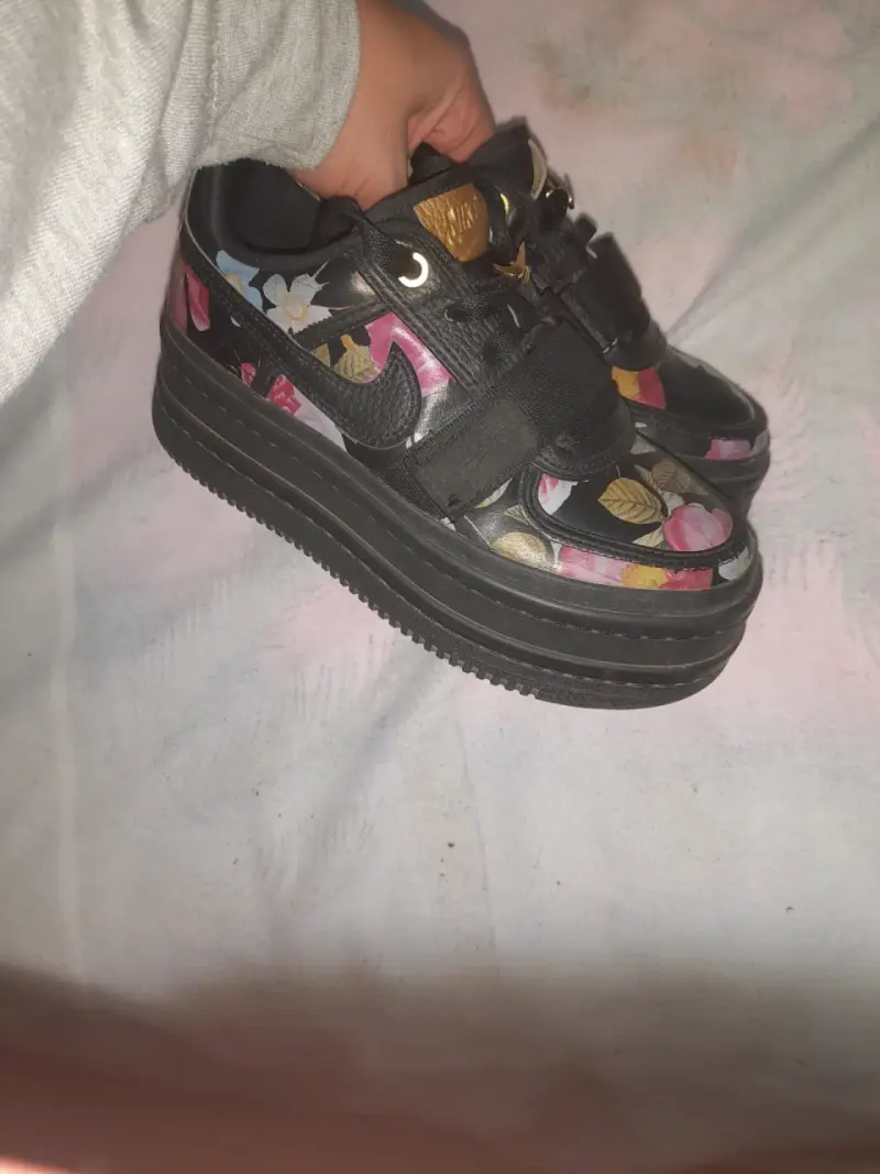 Zapatillas plataforma estampadas - 2