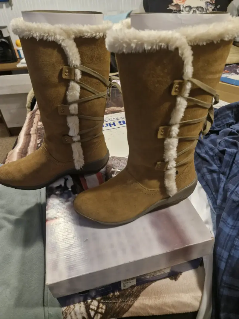 Botas de gamuza con forro de lana - 2