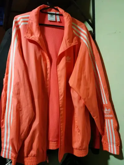 Chaqueta deportiva Adidas rosado - miniatura 1