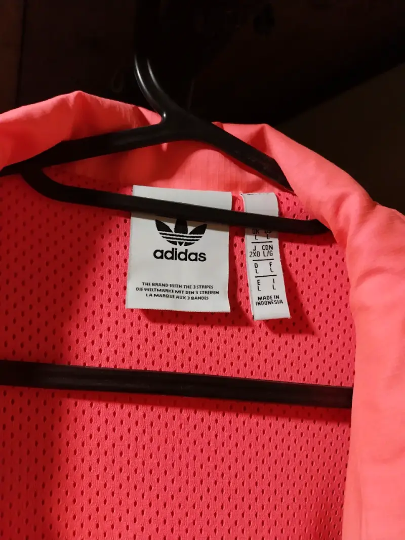 Chaqueta deportiva Adidas rosado - 2