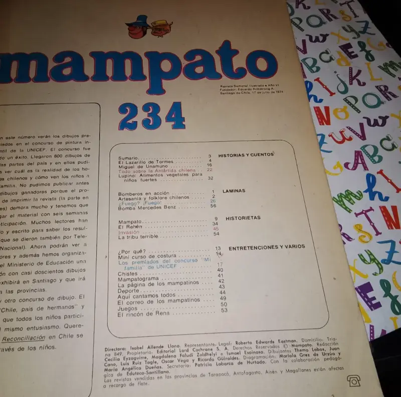 Bomberos en Acción - Revista Mampato 1974 - 3