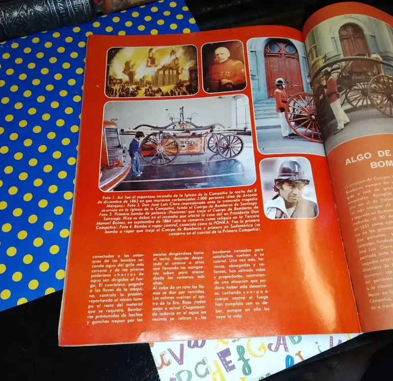 Bomberos en Acción - Revista Mampato 1974 - 4