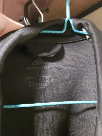 Chaqueta deportiva negra Adidas - miniatura 2