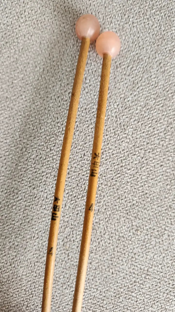 Set de palillos para tejer de madera - 4