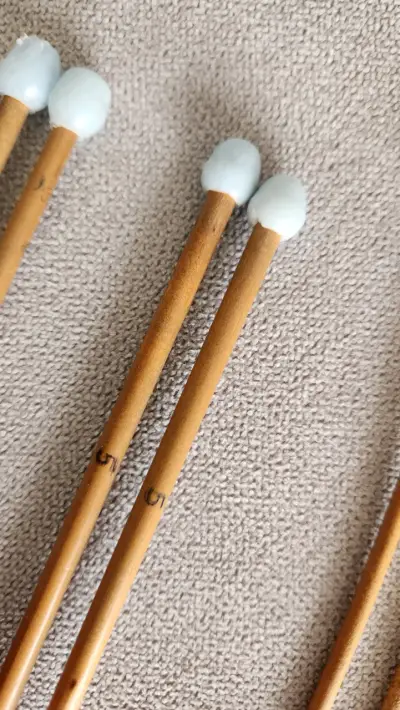 Set de palillos para tejer de madera - miniatura 5