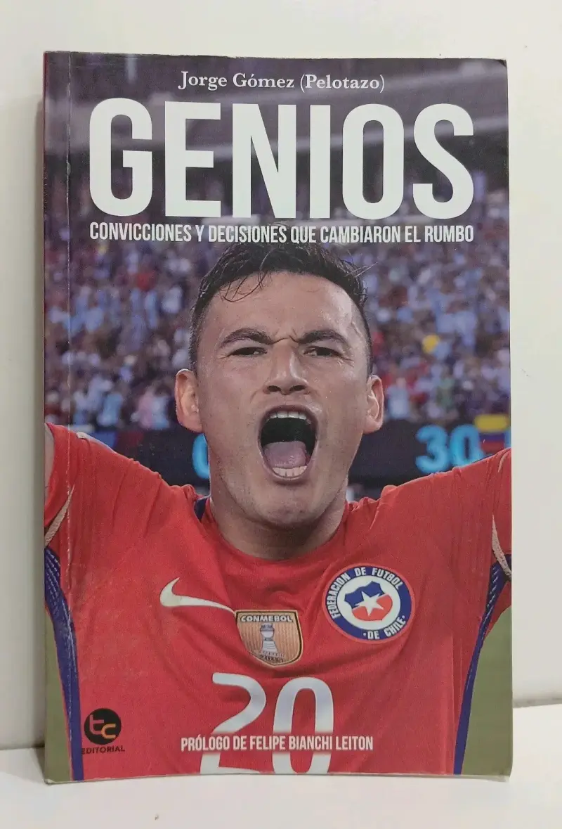 Libro 'Genios' Jorge Gómez