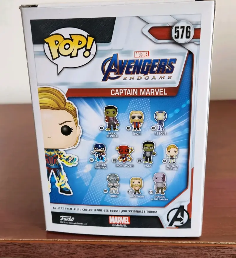 Figura Funko Pop Captain Marvel - 3