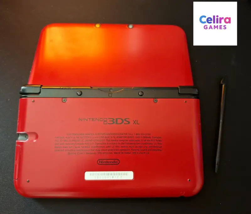 Nintendo 3DS XL roja con detalle!! - 4