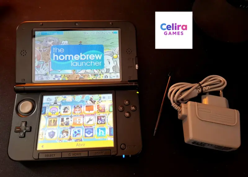 Nintendo 3DS XL roja con detalle!! - 5