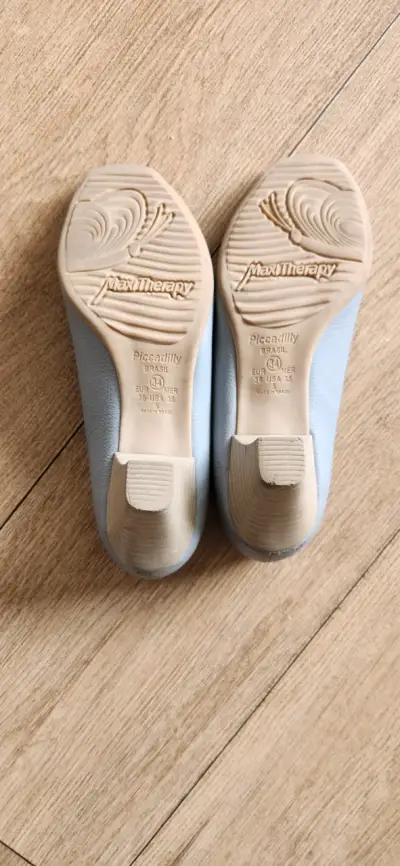 Zapatos peep toe gris Piccadilly - miniatura 4