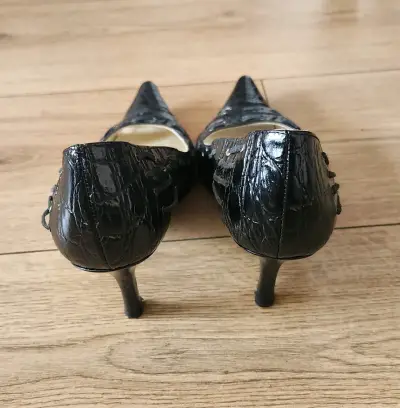 Zapatos de tacón negro Gacel - miniatura 2