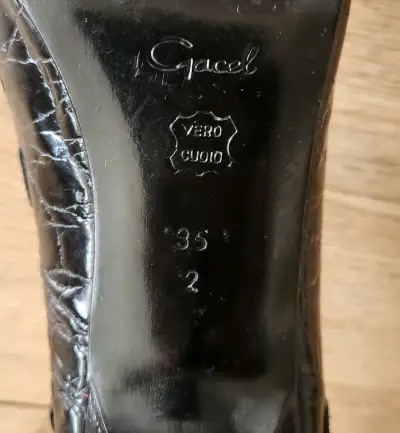 Zapatos de tacón negro Gacel - miniatura 4