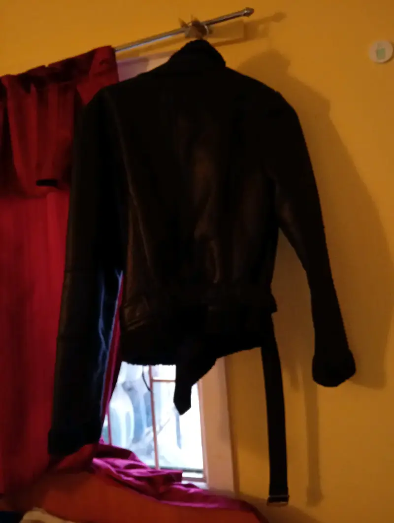 Chaqueta negra estilo biker Americanino - 3