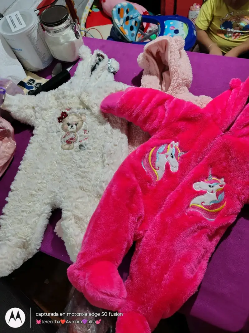 Conjunto de bebé polar con capucha - 3