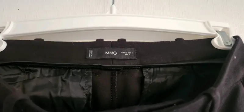 Pantalones negros de vestir Mango - 3