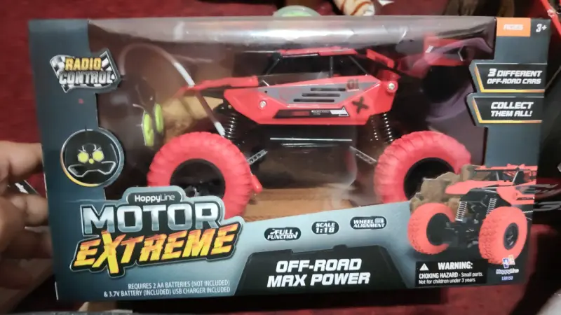 Auto RC Motor Extreme rojo