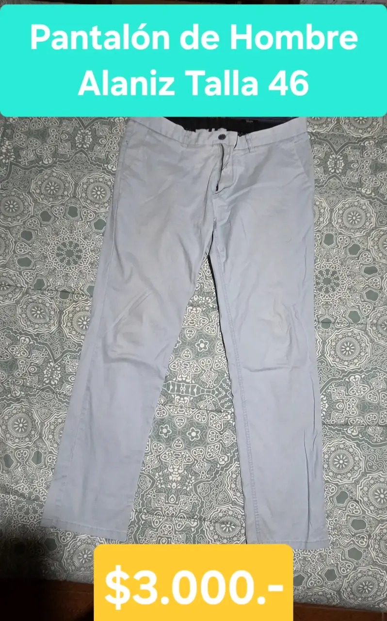 Pantalón hombre Alaniz gris