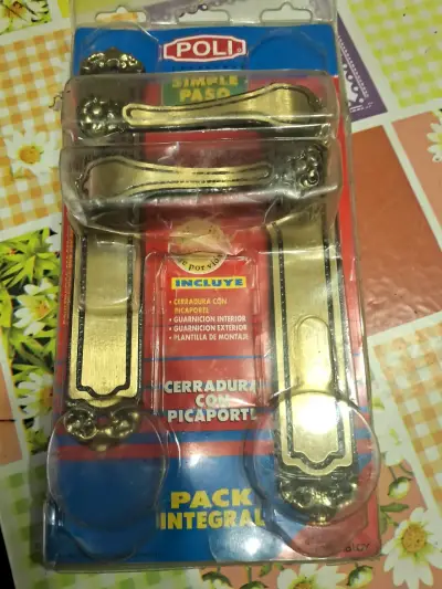 Cerradura embutida bronce B60 - miniatura 2