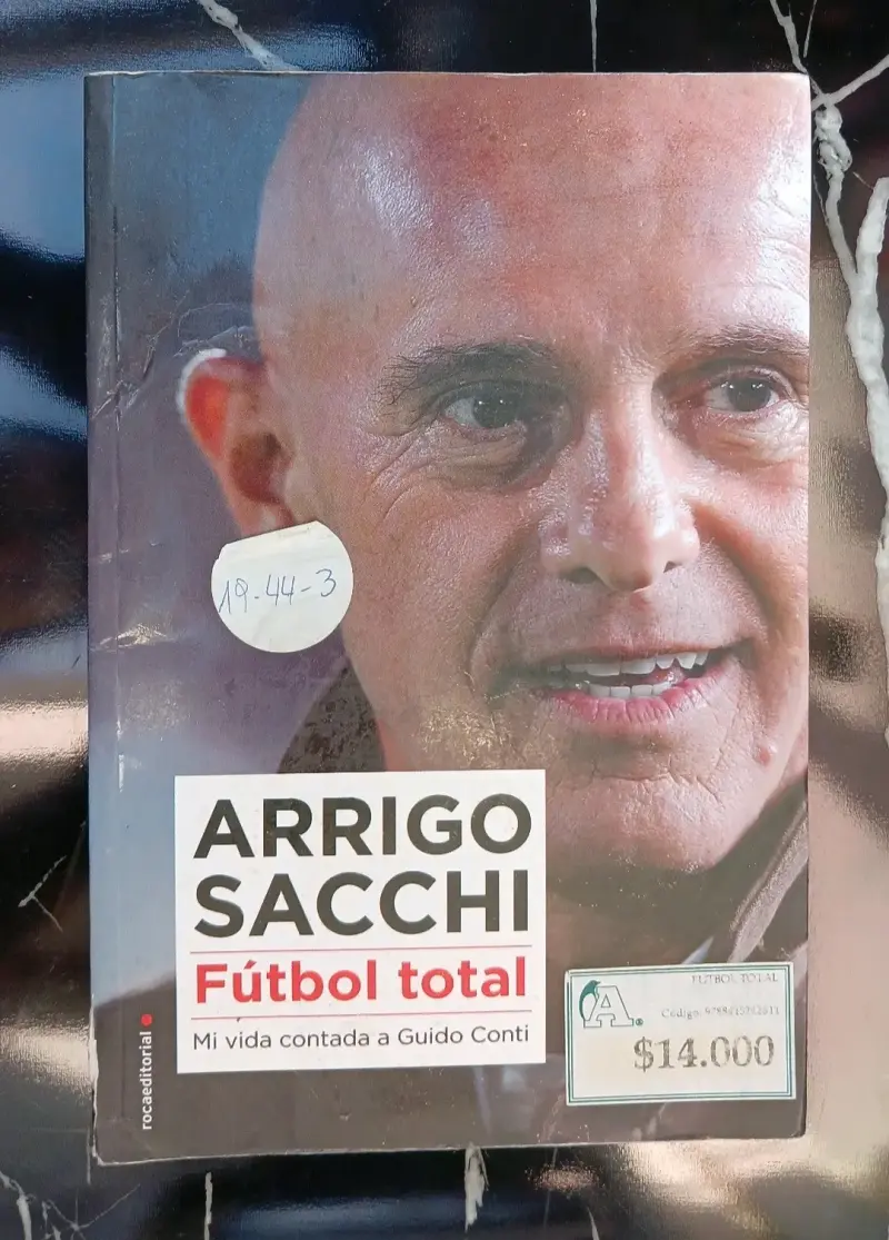 Libro 'Fútbol total' Arrigo Sacchi